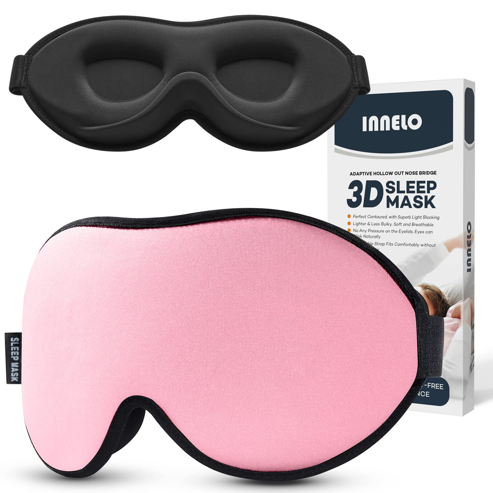 INNELO masque yeux cote sommeil offre confort optimal pour dormir sur le côté