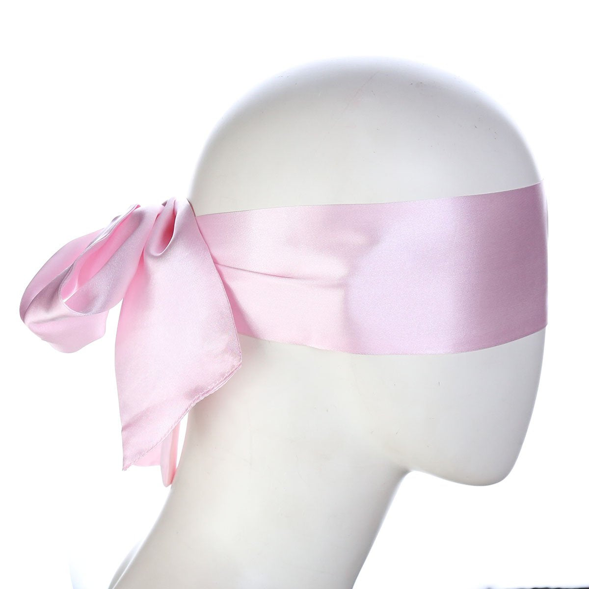Masque INNEDYOUMM en satin doux rose, confort optimal en voyage