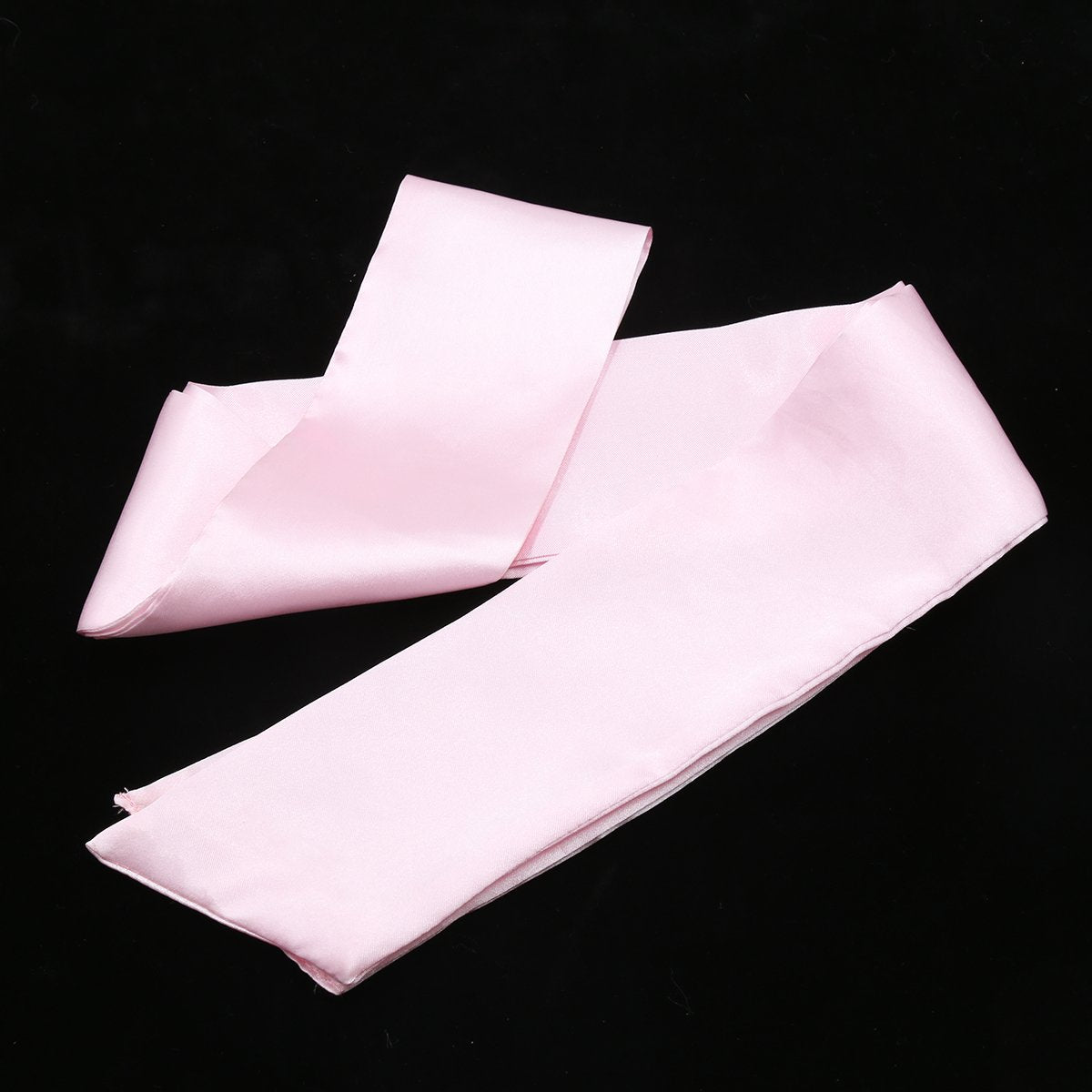 Masque INNEDYOUMM en satin doux rose, facilité de pliage et rangement