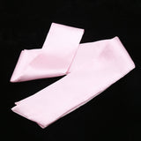 Masque INNEDYOUMM en satin doux rose, facilité de pliage et rangement