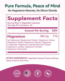 Inner Brightness 9-en-1 Magnésium Complex – fabriqué aux Etats-Unis: formule sûre et traçable.