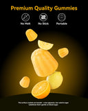 Gommes véganes Inner Brightness, sans gluten et sans OGM.