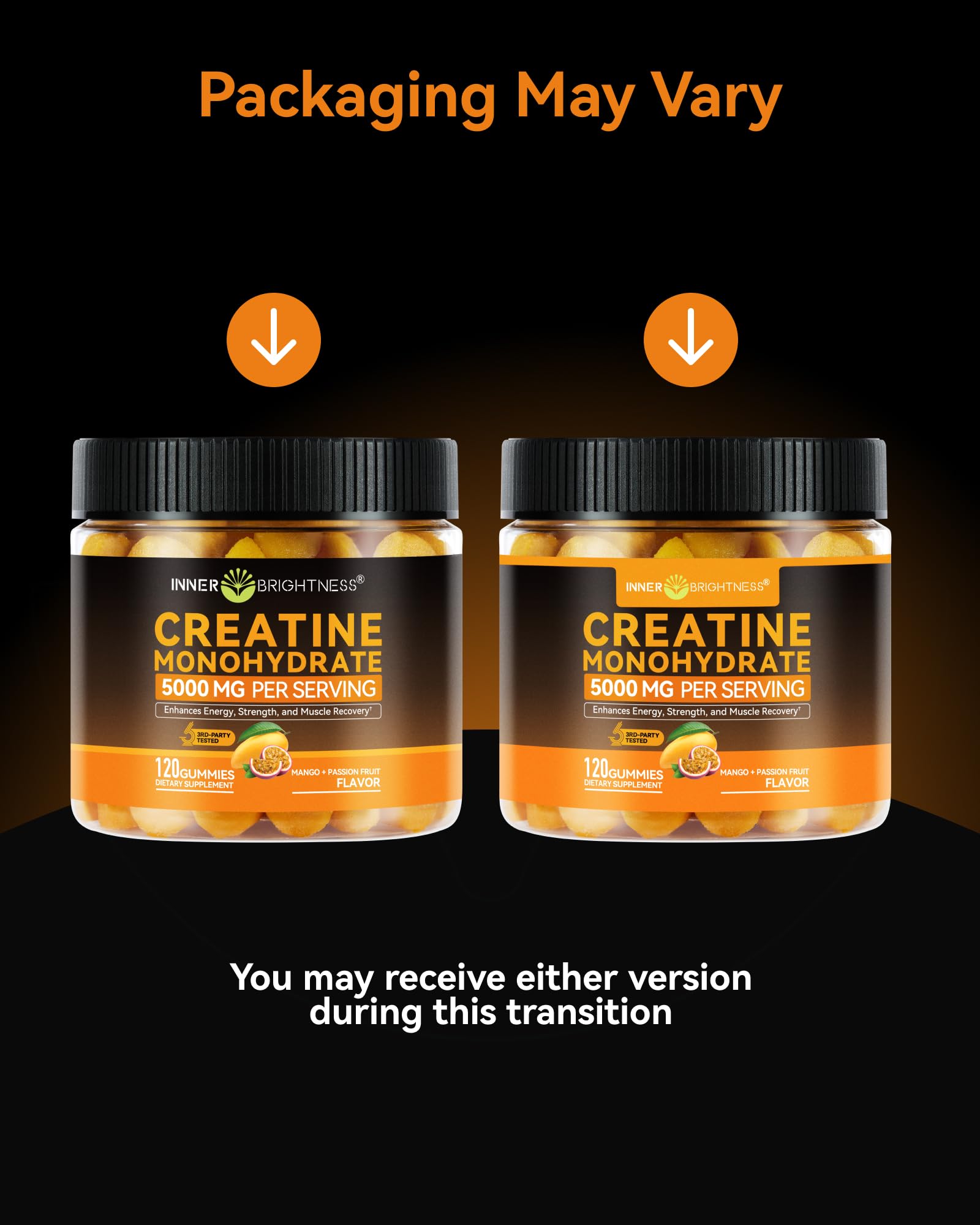 Sans sucre Inner Brightness creatine – option légère