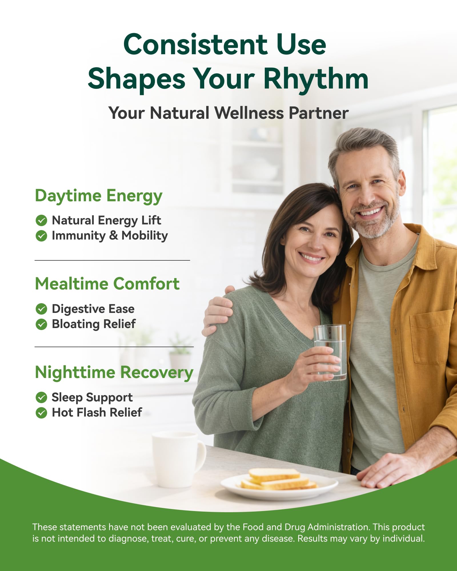 Gros plan sur les capsules Inner Brightness Moringa, faciles à avaler au quotidien.