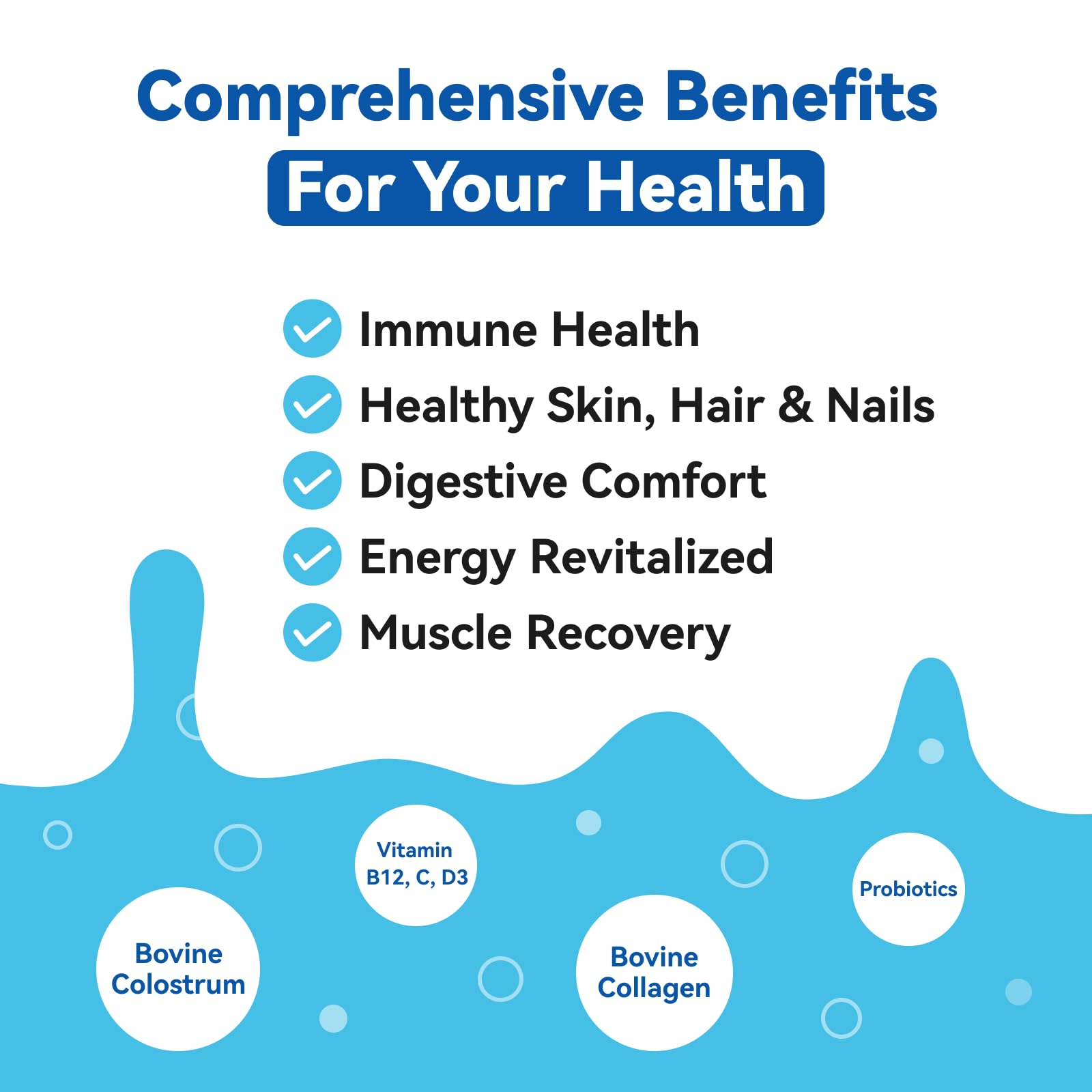 Inner Brightness Colostrum beauté peau et cheveux visuel: routine beauté simplifiée.