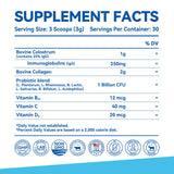 Inner Brightness Colostrum shaker visuel: mélange sans grumeaux dans boisson.