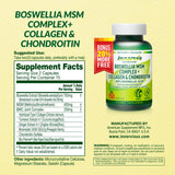 INNERVISNUTRITION Boswellia MSM Complex – Fabriqué dans une installation FDA et testé par des tiers