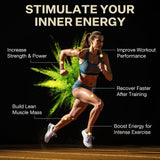 INNIOXV Creatine Monohydrate – boîte pratique et esthétiquement compacte.