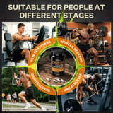 INNIOXV Creatine Monohydrate – capsules idéales pour le voyage et le sport.