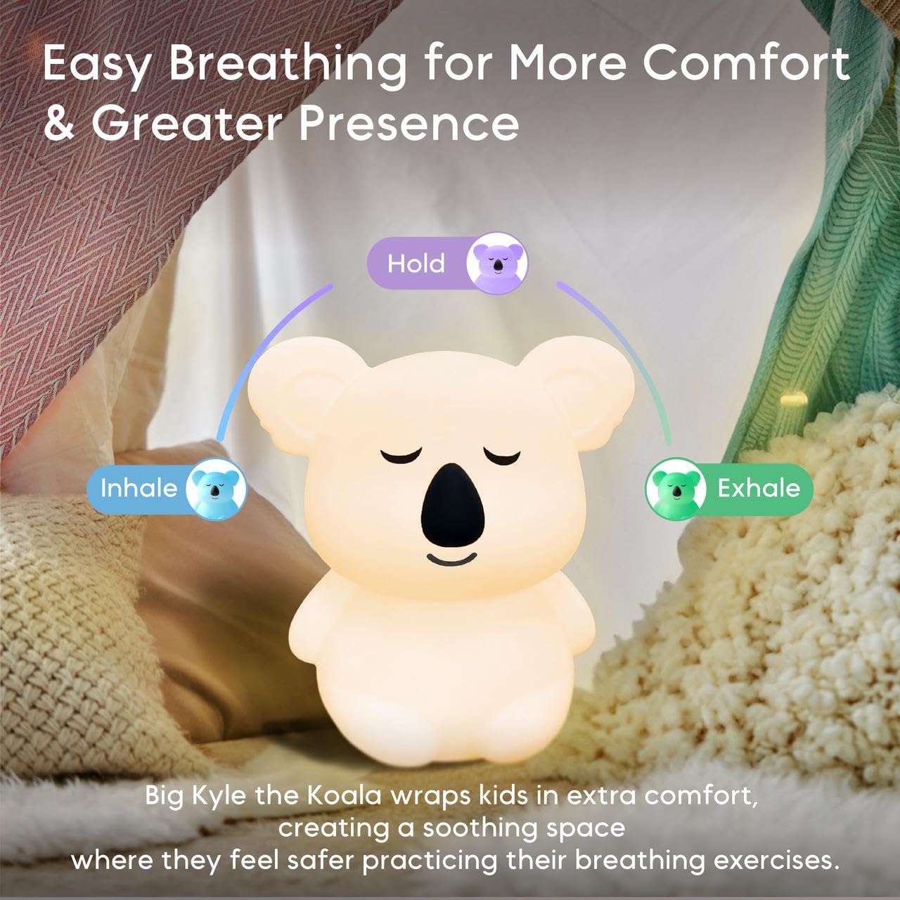 InnoCity Breathing Pal Plus Kyle mode 5-5 ambiance relaxante et naturelle