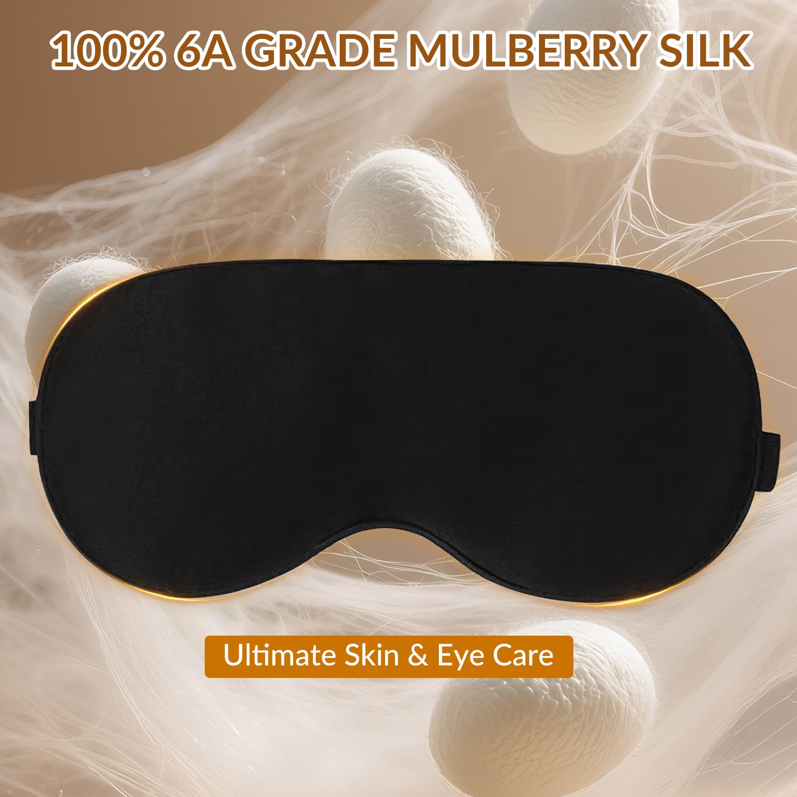 Innoflyx Masque Yeux Etui Voyage: pochette compacte pour le voyage