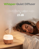 InnoGear diffuseur 8 couleurs LED ambiance personnalisee.