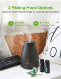 Diffuseur InnoGear d'aromathérapie, ambiance lumineuse 7 couleurs favorisant le repos.
