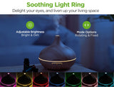 Brume fraîche et silencieuse avec le diffuseur InnoGear pour nuit paisible.