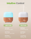 InnoGear diffuseur arret auto sans eau securite lors de l'utilisation nocturne.