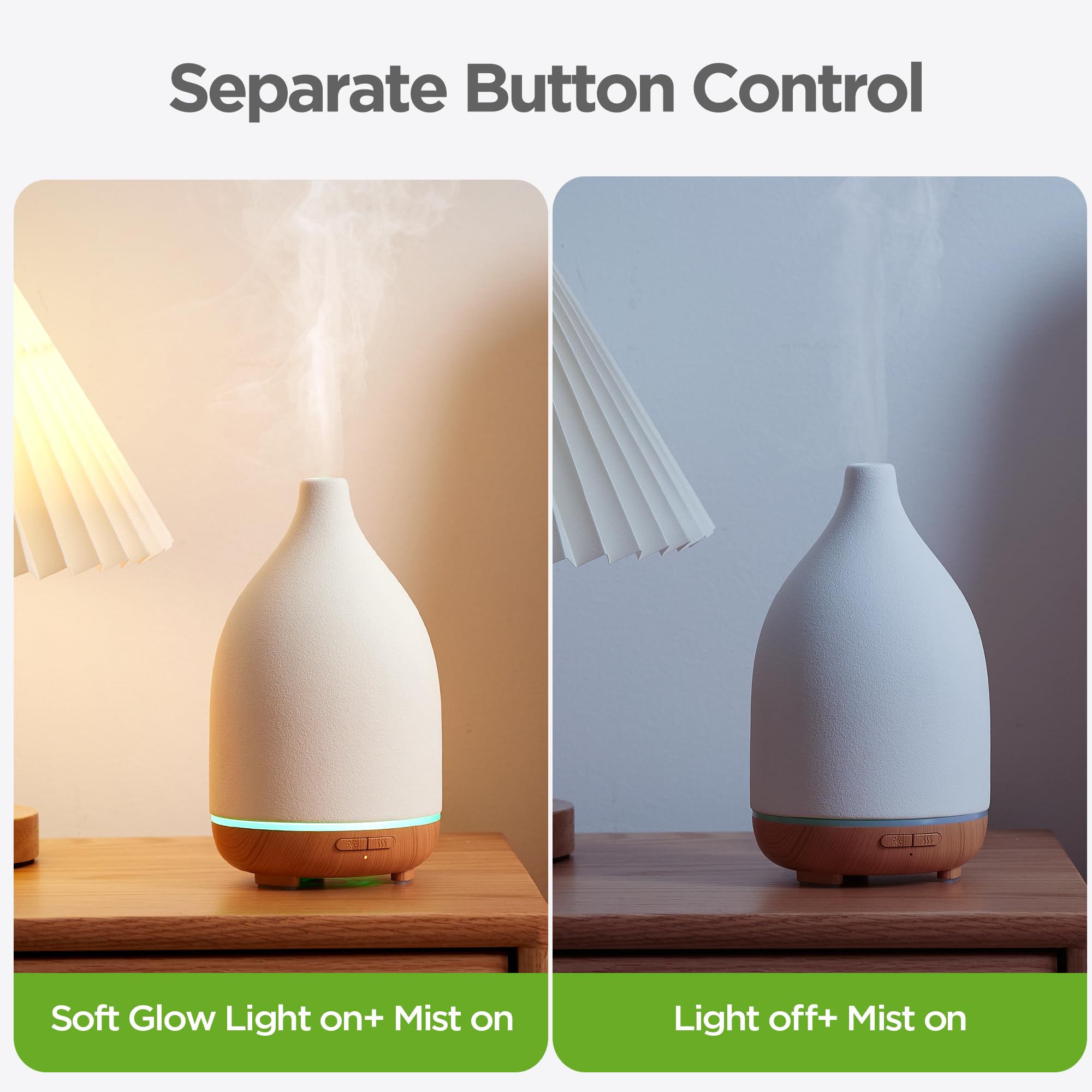 Sortie de brume du diffuseur InnoGear, flux élevé sans dépôt sur les meubles