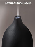 Diffuseur InnoGear noir avec lumière LED indépendante pour ambiance nocturne.