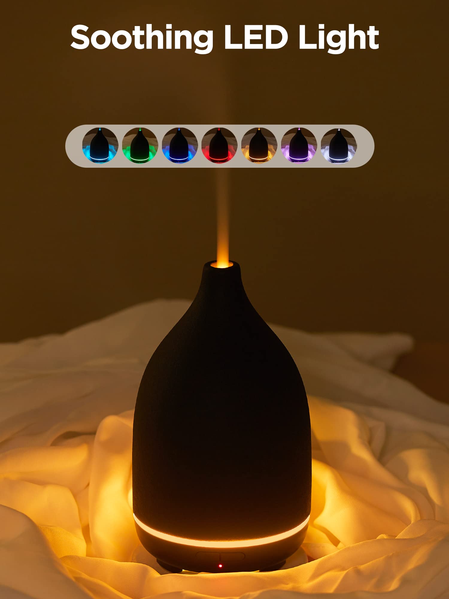 Diffusion homogène d’huiles essentielles avec le diffuseur InnoGear au design chic.