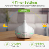 Indicateur lumineux en 7 couleurs InnoGear, éclairage apaisant sans déranger le sommeil.