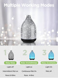 InnoGear diffuseur avec lumière DEL, créer une atmosphère apaisante.