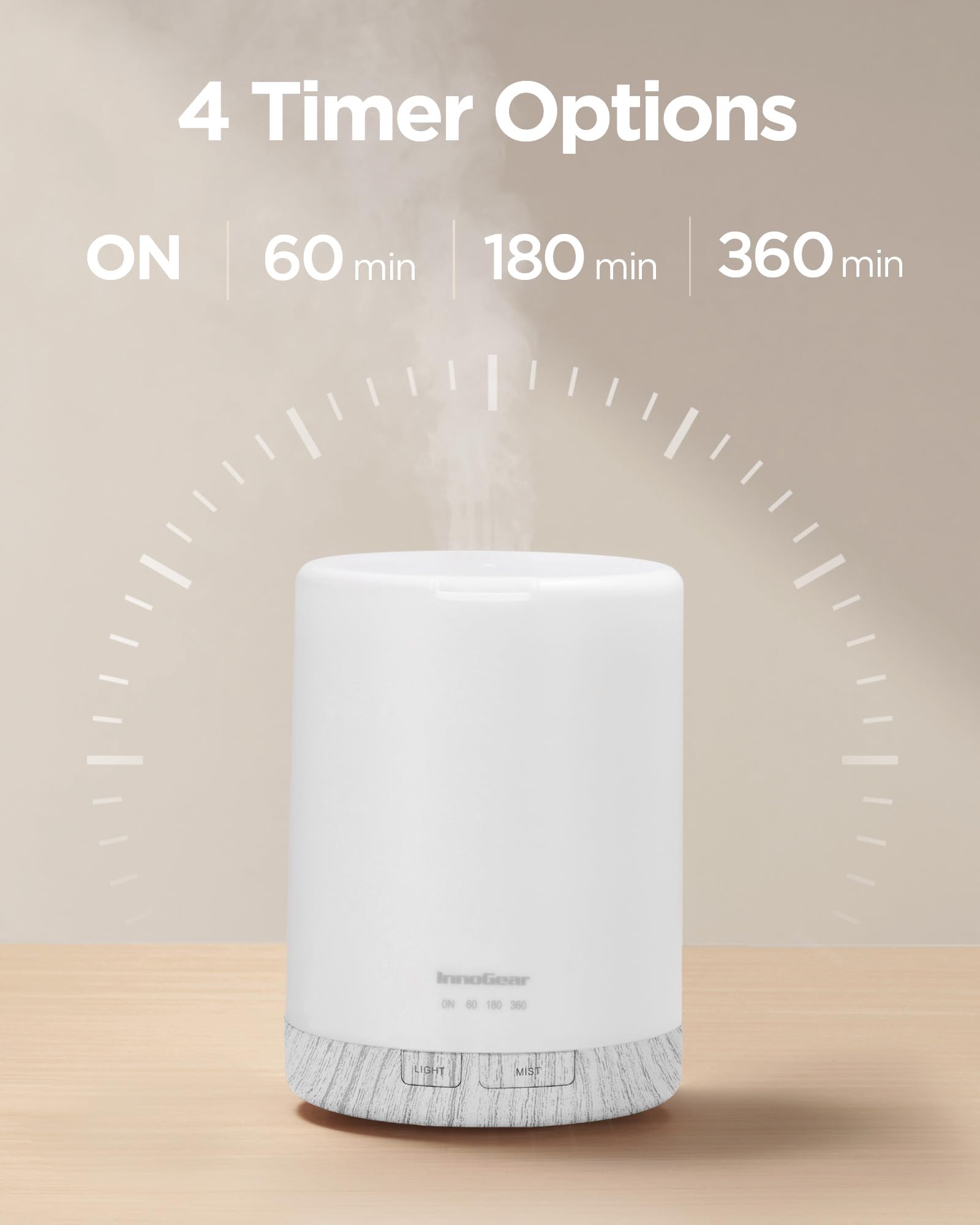 Diffuseur InnoGear, nebulisation puissante pour parfumer et humidifier l'espace