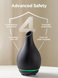 Diffuseur InnoGear ultrasonique, fonctionnement silencieux pour la nuit.