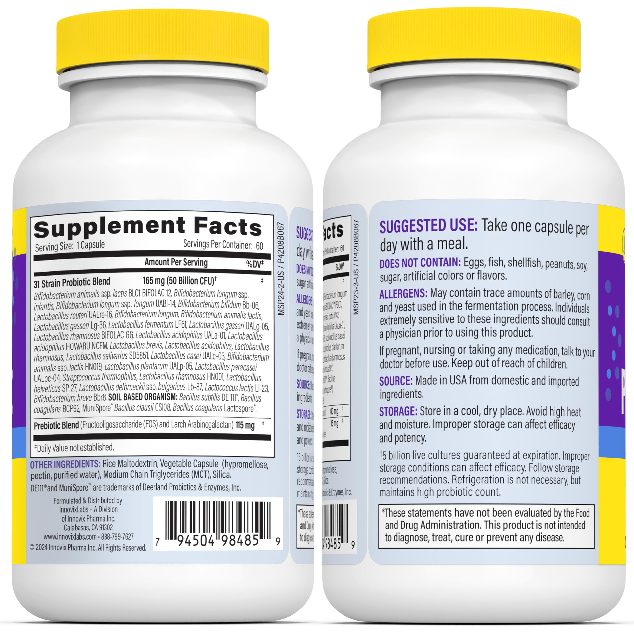 Utilisation quotidienne des capsules InnovixLabs, intégration simple dans le rituel.