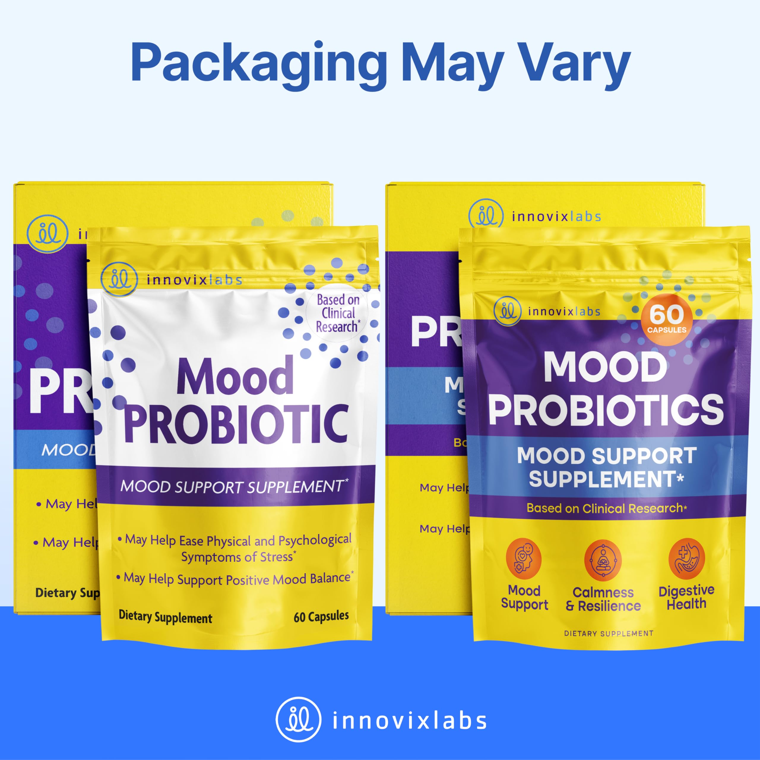 InnovixLabs Mood Probiotic - routine quotidienne facile à intégrer.