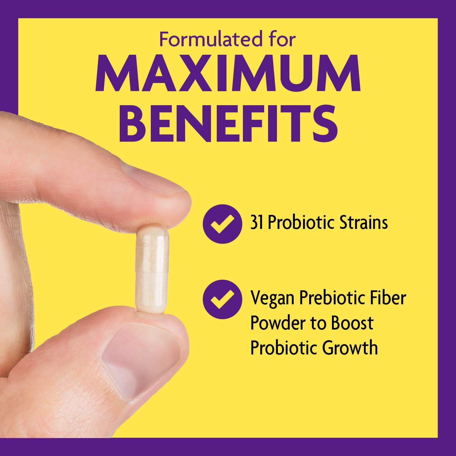 Prébiotiques et probiotiques InnovixLabs pour l'équilibre intestinal.
