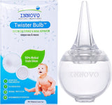 Innovo bulbe silicone twist translucide: visibilité des mucosités.