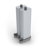 Inogen One G4: paire de colonnes métalliques amovibles, remplacement facilité à domicile.