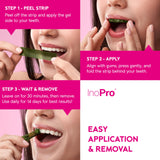 InoPro applicateur strips dents mise en place simple.