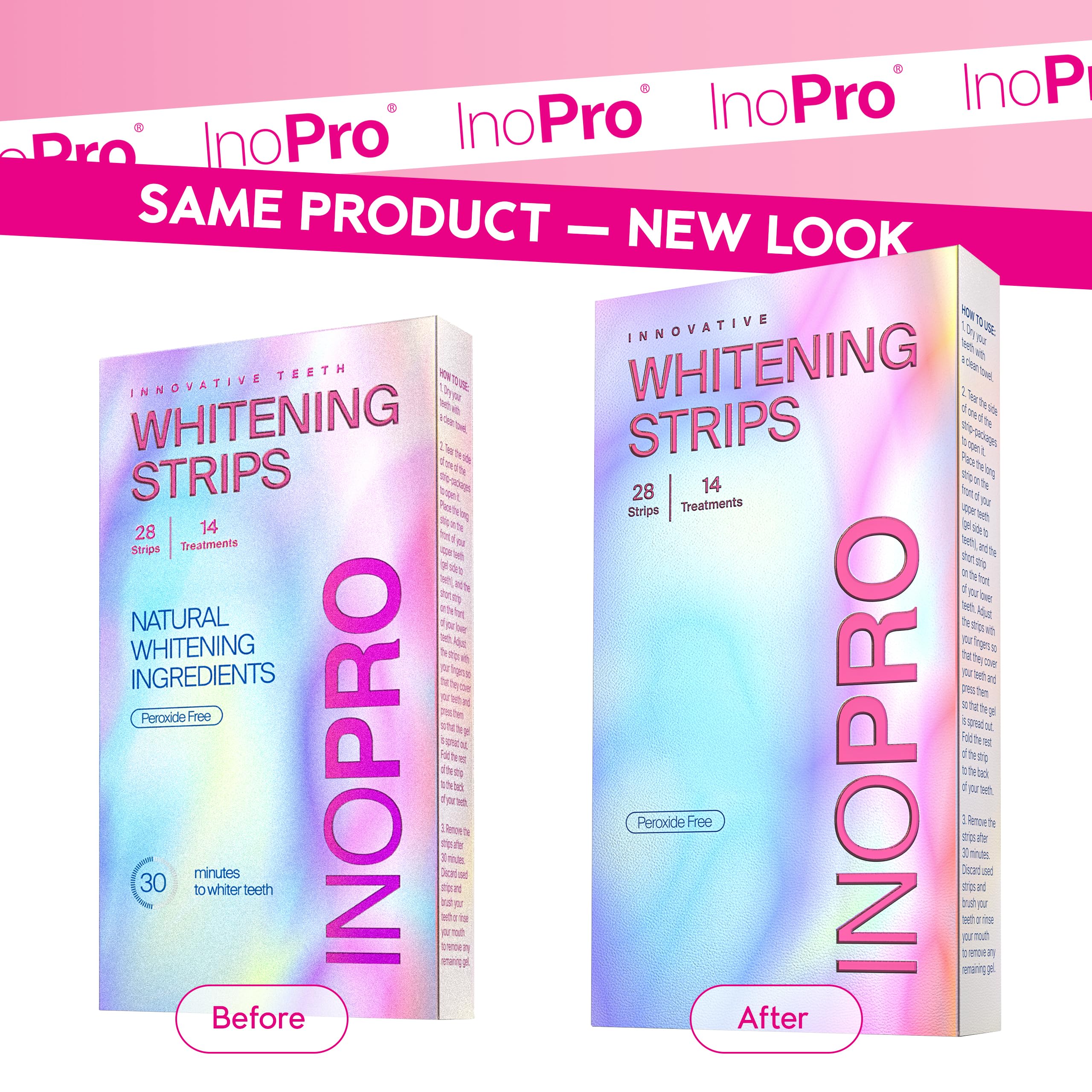 InoPro formule douce sans peroxyde pour dents sensibles