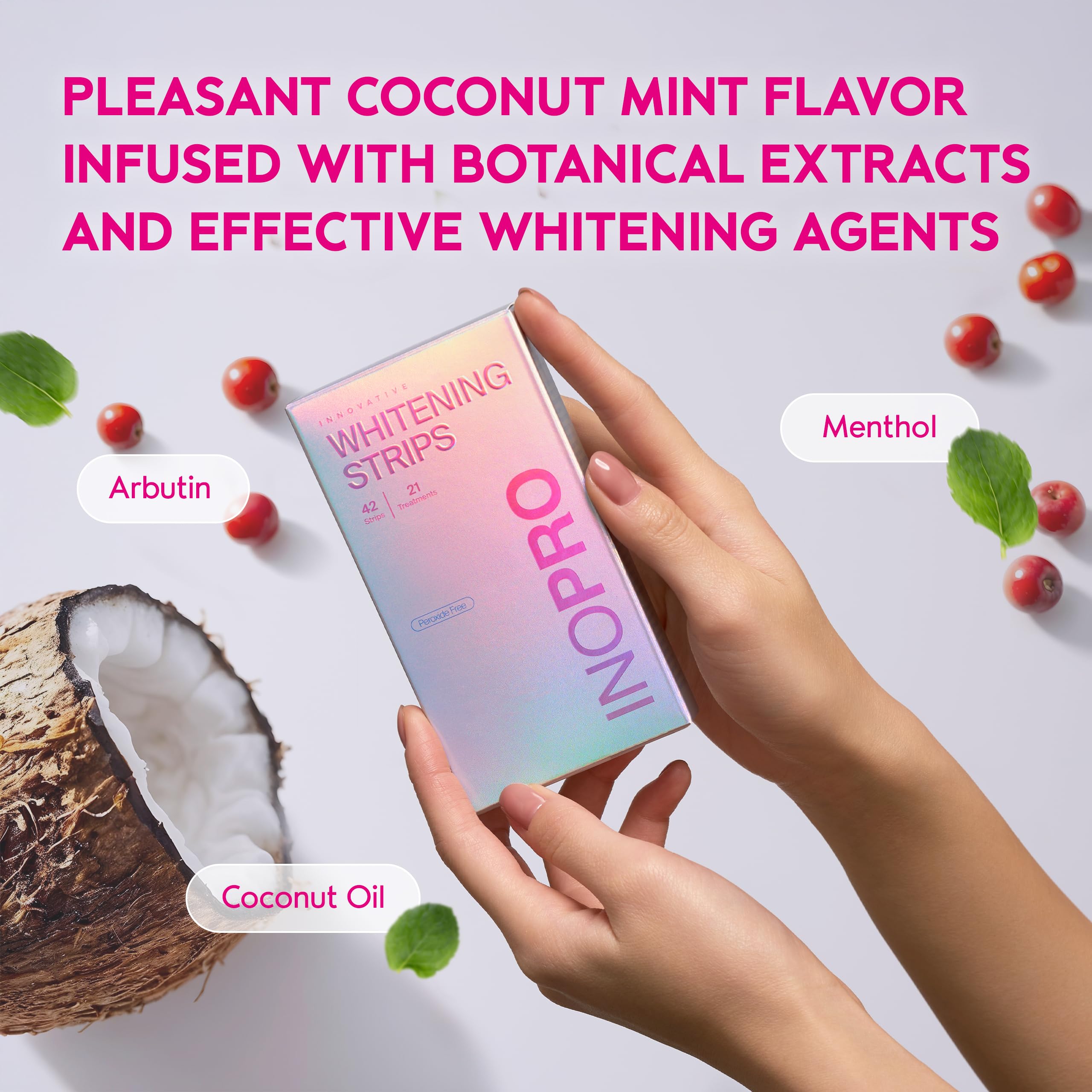 InoPro saveur coco menthe pour une expérience agréable et efficace.