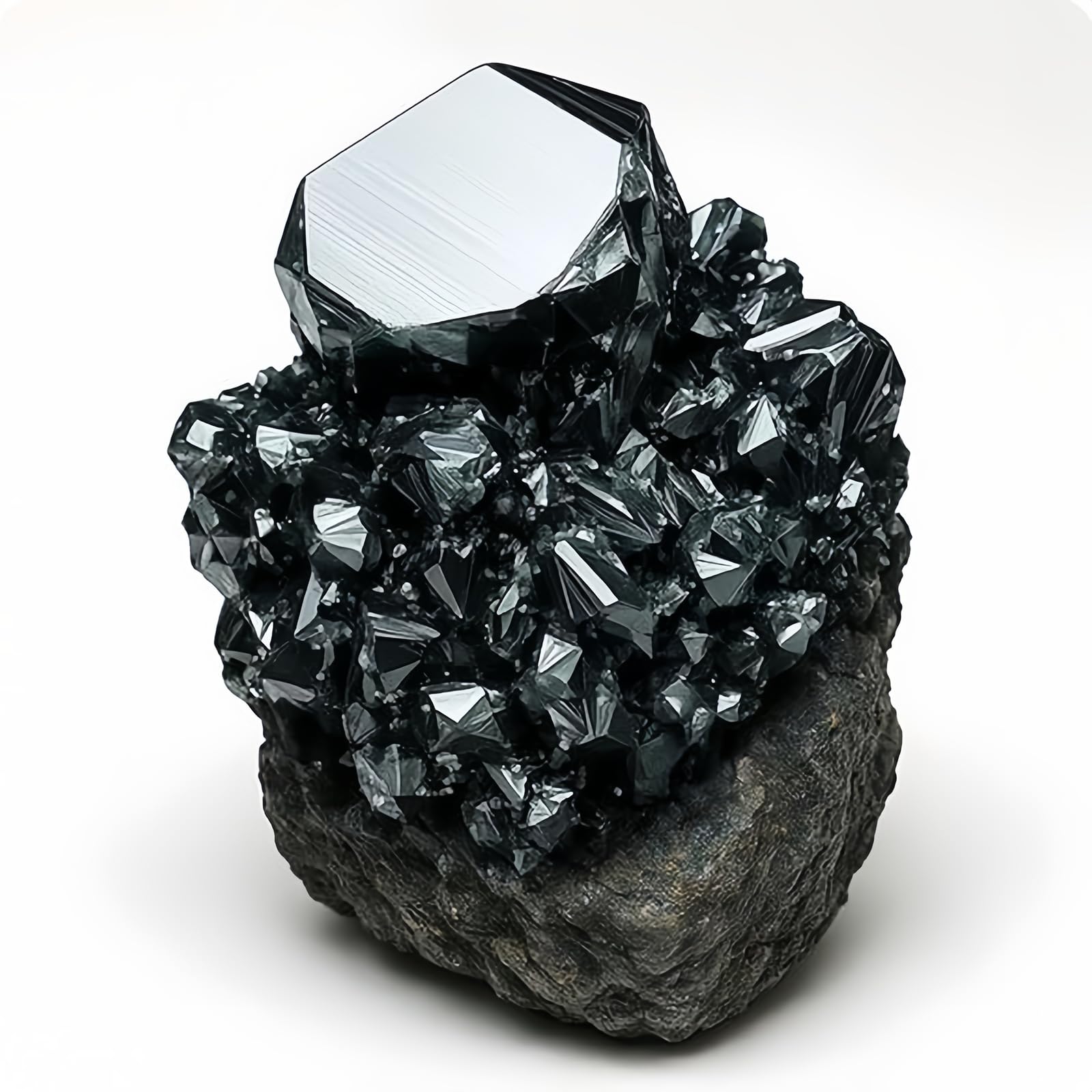 Emballage INROAN soigné, prêt à offrir pour ce bracelet hématite.