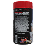 Capsules noires et rouges d'Insane Cutz faciles à prendre pour soutenir le métabolisme.