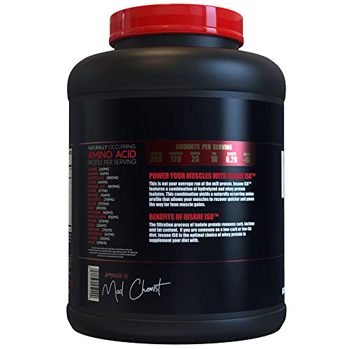Insane Labz Insane ISO Whey, doseur, dose précise pour contrôler les macros.