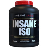 Insane Labz Insane ISO Whey, paquet de poudre, soutien potentiel à la récupération.