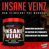 Insane Labz Insane Veinz, bétaine anhydre soutenant l'effort et la récupération.