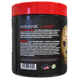 Insane Labz Insane Veinz bouteille au goût framboise bleue pour une expérience rafraîchissante.