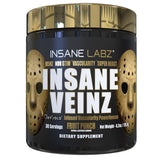 Insane Veinz Gold – bouteille et pompes intenses pour vos entraînements.