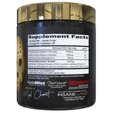 Insane Veinz Gold – saveurs Fruit Punch, expérience rafraîchissante pendant l'effort.
