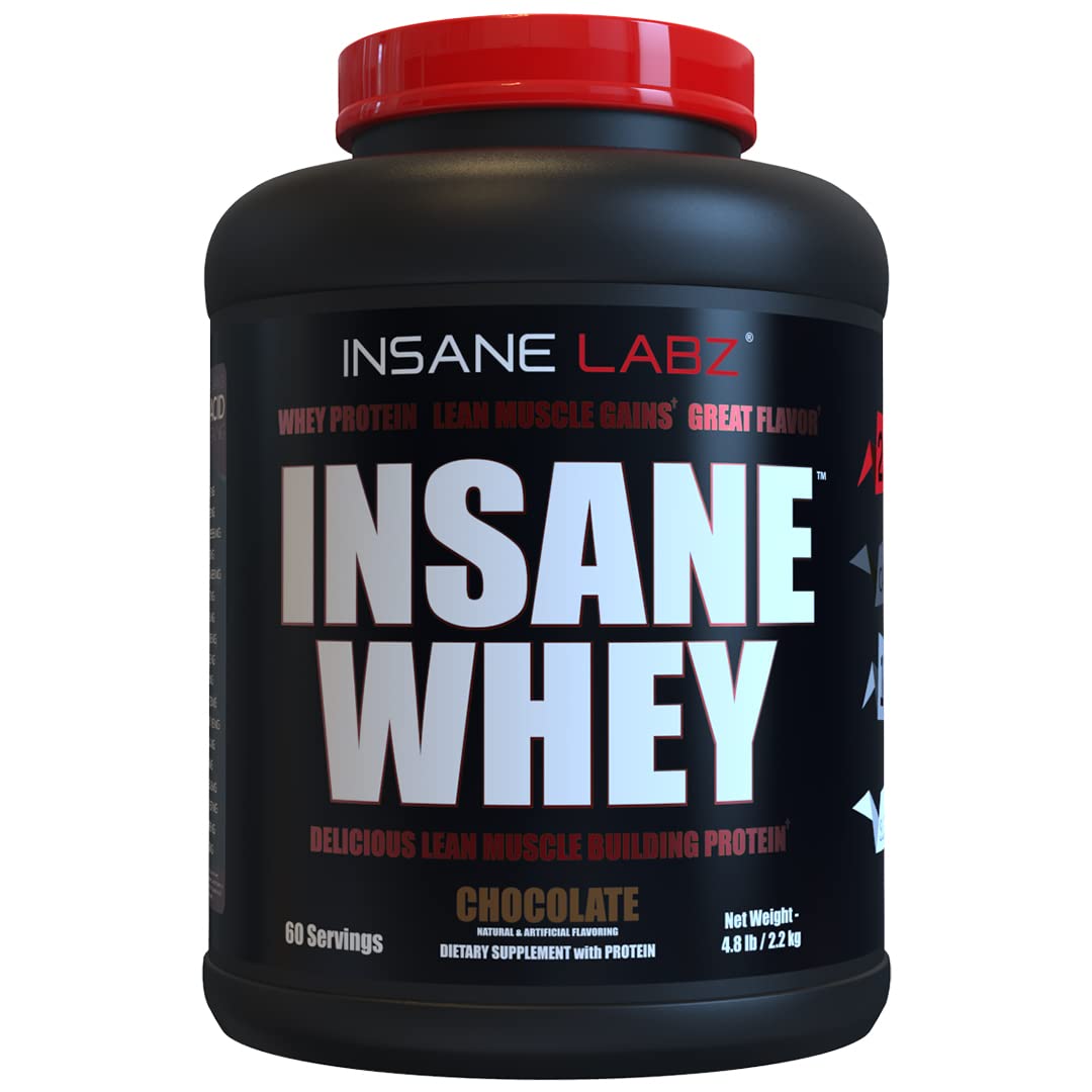Bouteille Insane Whey d'Insane Labz prête après l'entraînement