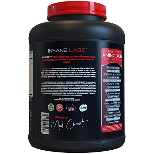 Doseur Insane Whey montrant la précision de la portion