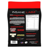 Étiquette nutritionnelle d'Insane Whey Vanille, valeur clé utile pour planifier l'apport