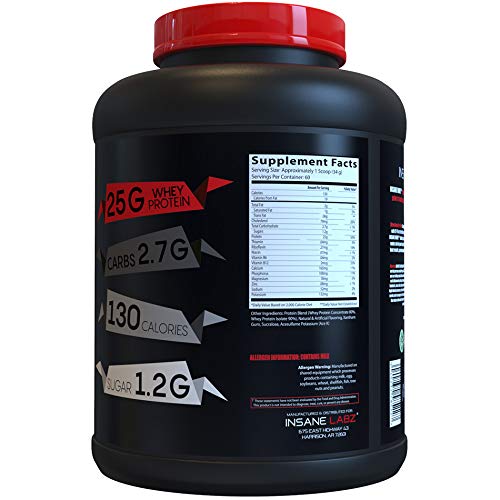 Shake prêt Insane Whey pour récupération rapide après l’entraînement.