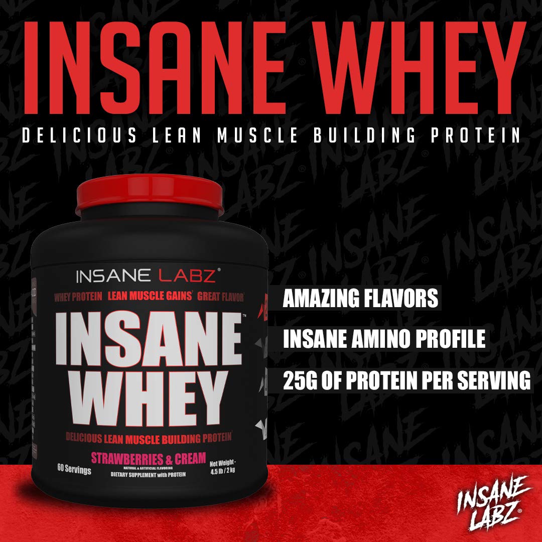 Insane Labz Insane Whey saveur chocolat pour plaisir après séance