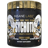 Insane Labz Psychotic Gold, versement de la bouteille pour énergie rapide et concentration accrue.