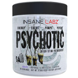 Psychotic Saw d'Insane Labz poudre pré-entraînement prête à mélanger.