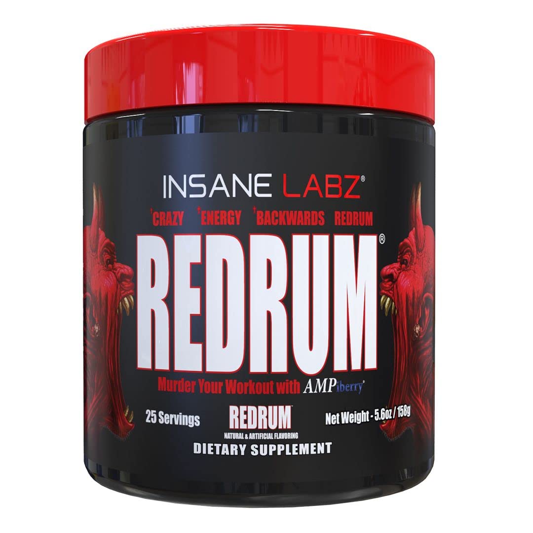 Redrum Insane Labz – bouteille raisin, énergie durable pendant l'entraînement